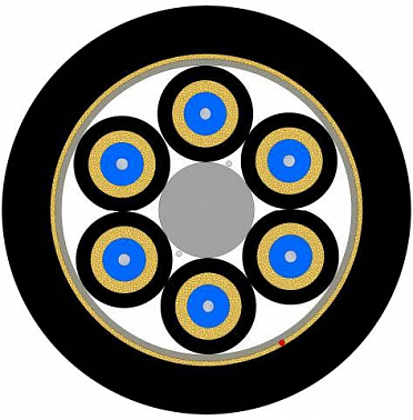 Flexible Breakout Cable 2-24F